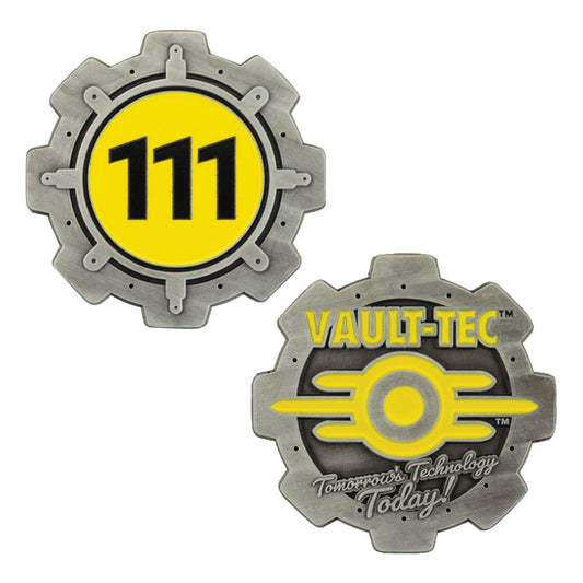Fallout Collectable Coin Vault 111 Door Limited Edition 5060948297899