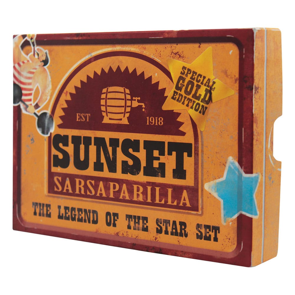 Fallout Replica Set Sunset Sarsaparilla Legend of the Star Gold Coloured Limited Edition  5060948297905