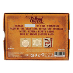 Fallout Replica Set Sunset Sarsaparilla Legend of the Star Gold Coloured Limited Edition  5060948297905