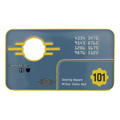 Fallout 3 Replica Vault 101 Security Keycard Limited Edition 5060948297936