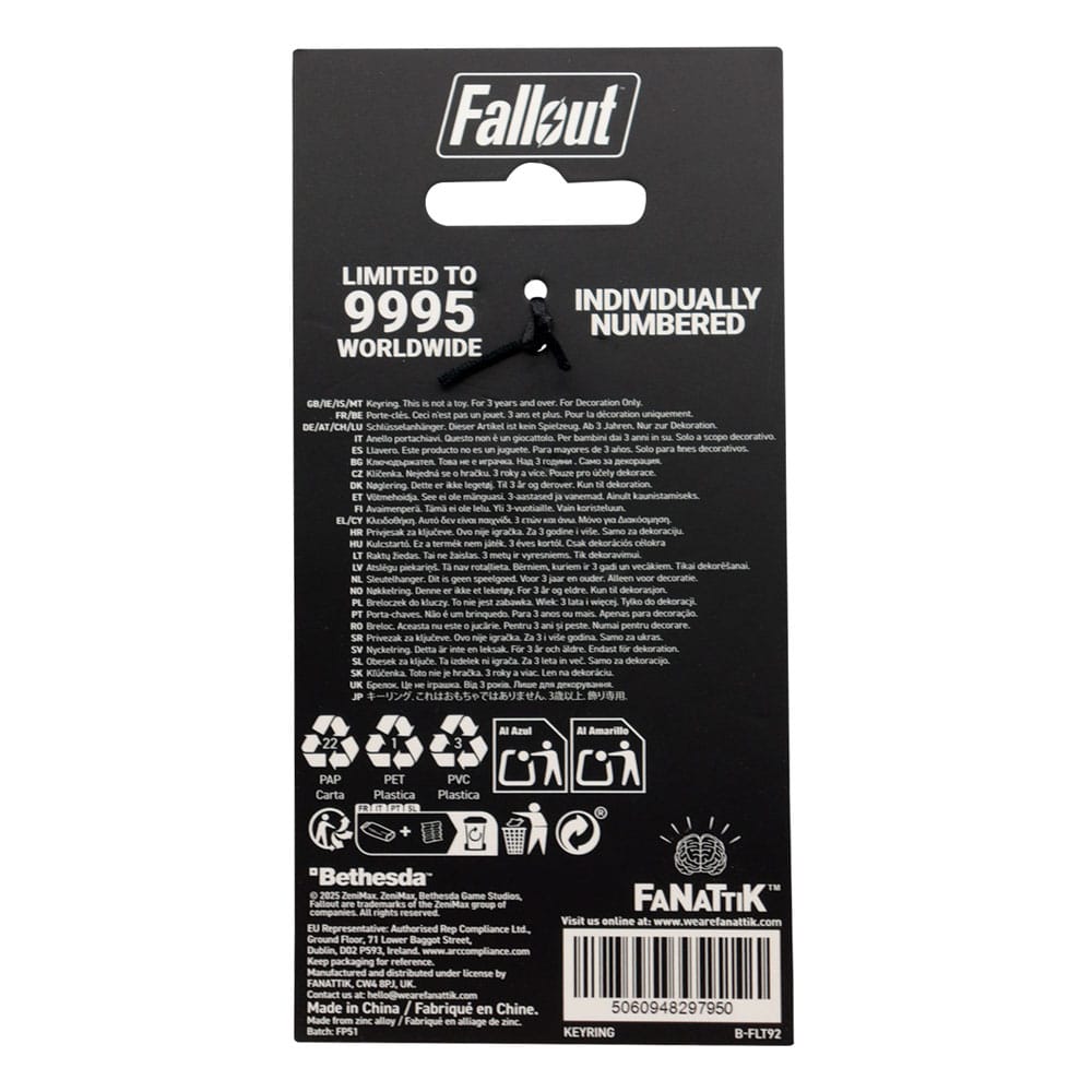 Fallout Keychain Nuka-Cola Limited Edition                5060948297950