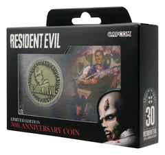 Resident Evil Collectable Coin 30th Anniversary Antique Brass 5061114761039