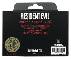 Resident Evil Collectable Coin 30th Anniversary Antique Brass 5061114761039