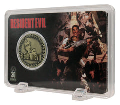 Resident Evil Collectable Coin 30th Anniversary Antique Brass 5061114761039