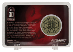 Resident Evil Collectable Coin 30th Anniversary Antique Brass 5061114761039