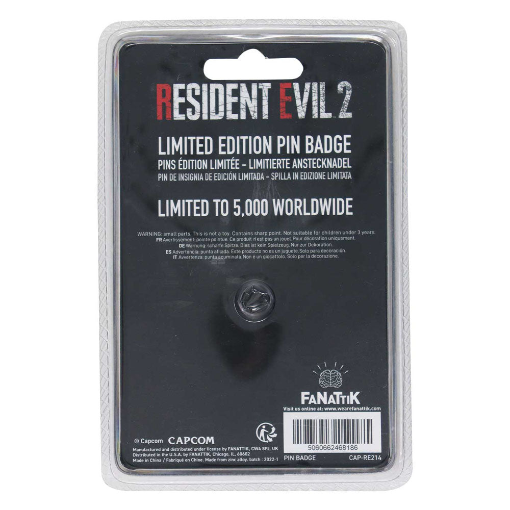 Resident Evil 2 XL Premium Pin Badge 25th Ann 5060662468186