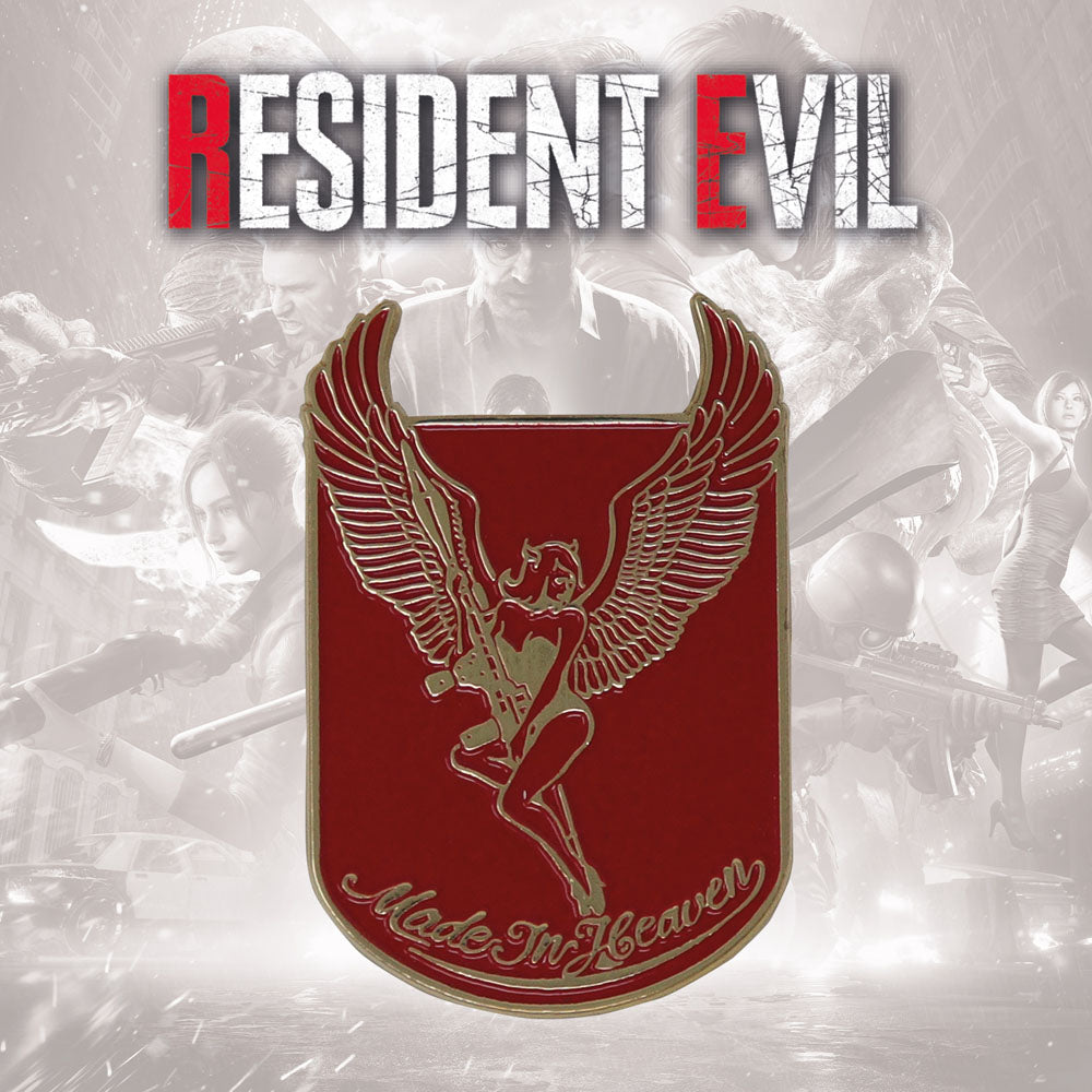 Resident Evil 2 XL Premium Pin Badge 25th Anniversary Limited Edition 5060662468186