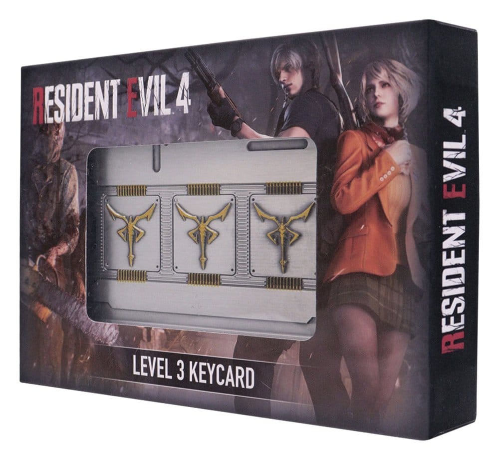 Resident Evil 4 Replica Level 3 Keycards Limited Edition 5060948295963