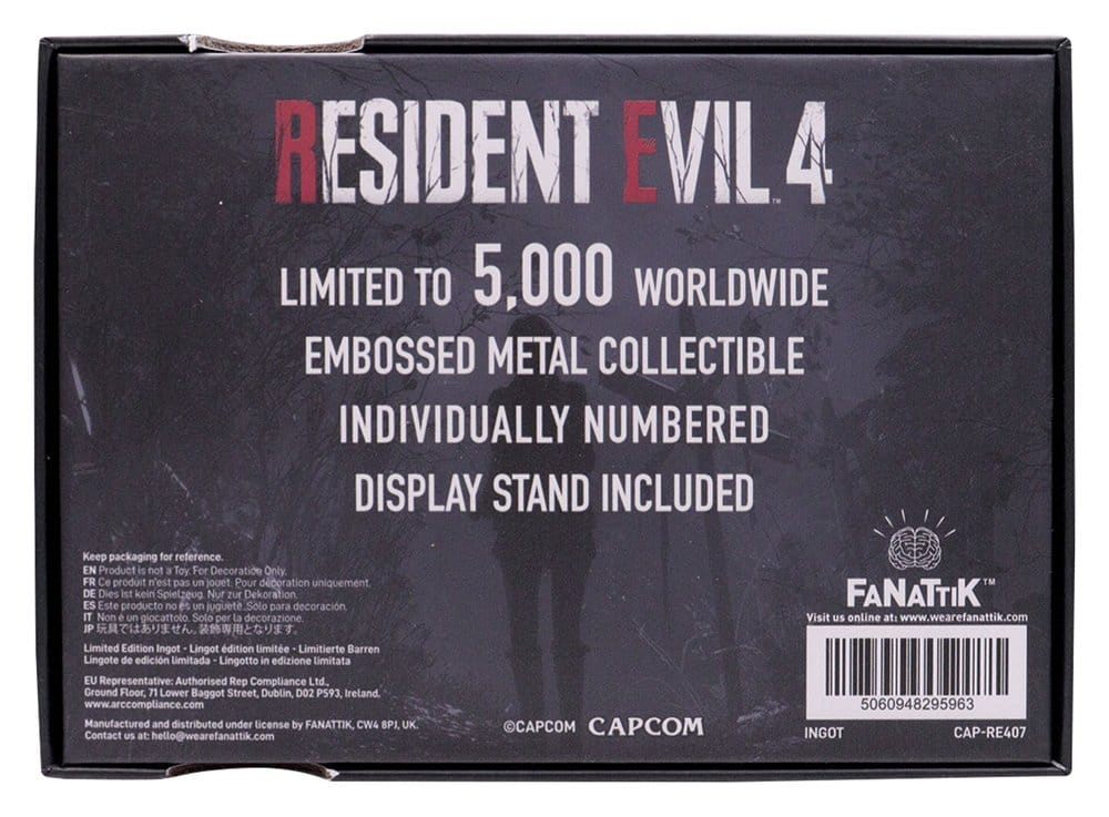 Resident Evil 4 Replica Level 3 Keycards Limited Edition 5060948295963