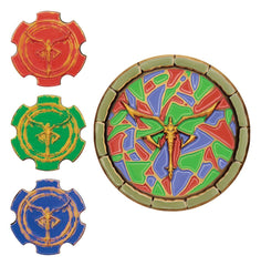 Resident Evil 4 Replica Church Puzzle Medallion Set 5060948298025