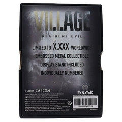 Resident Evil VIII Replica 1/1 Insignia key Limited Edition 5060662467318
