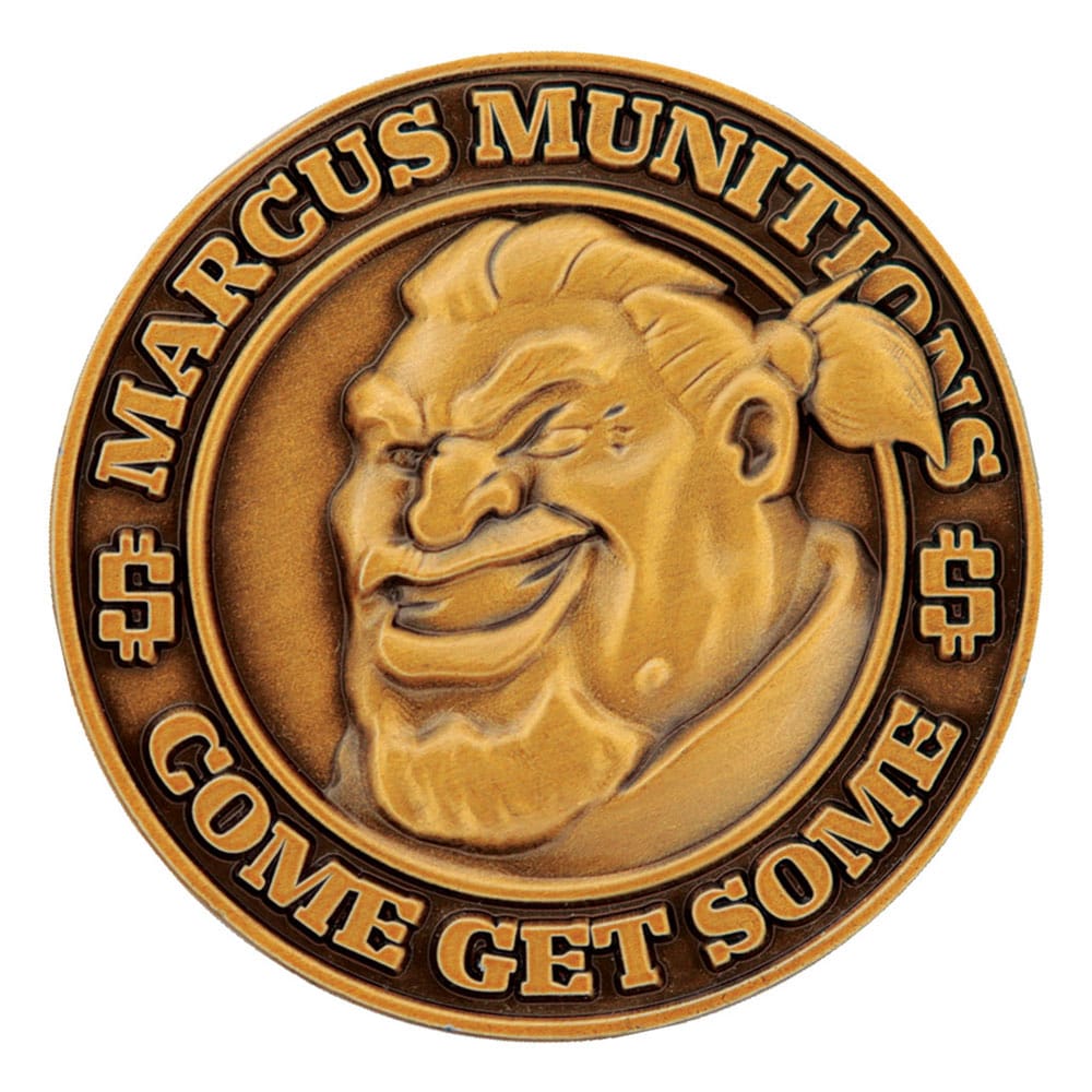 Borderlands Collectable Coin Marcus Munitions Limited Edition   0840316425988