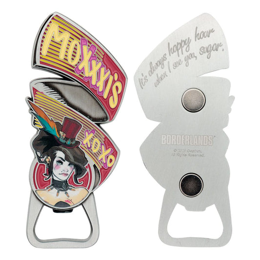 Borderlands Bottle Opener Mad Moxxi 0840316425957