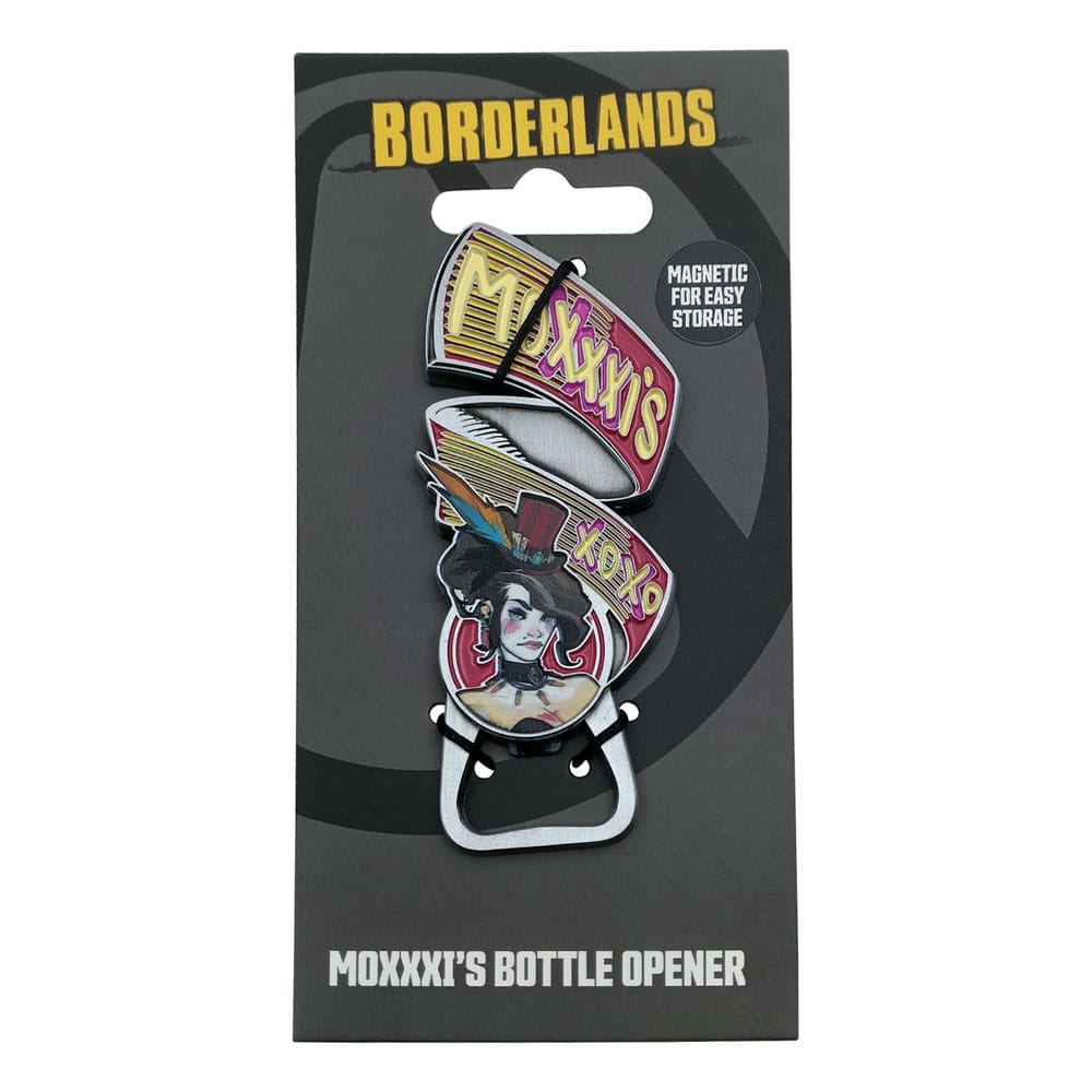 Borderlands Bottle Opener Mad Moxxi 0840316425957