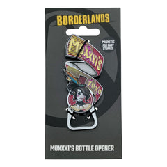 Borderlands Bottle Opener Mad Moxxi 0840316425957