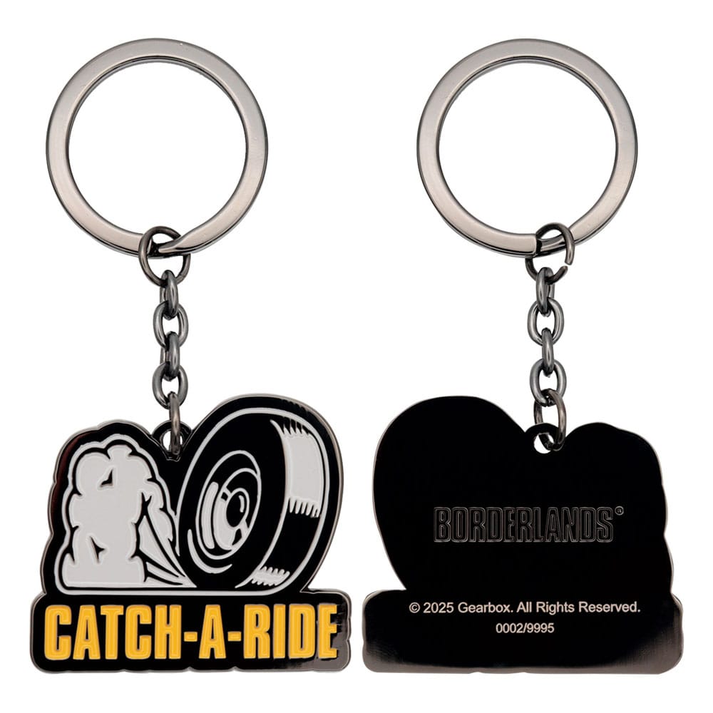 Borderlands Keychain Catch-A-Ride Limited Edition                   0840316428330