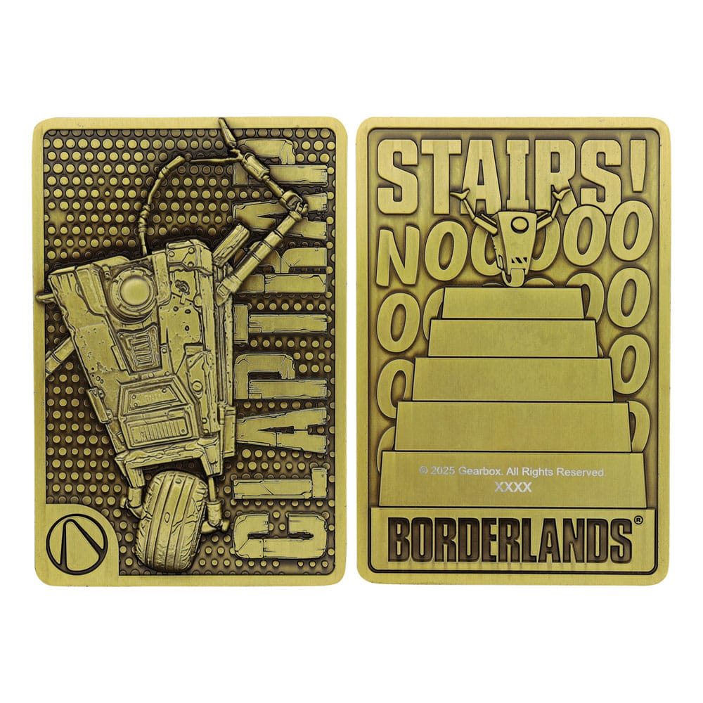 Borderlands Ingot Claptrap Limited Edition     0840316431385