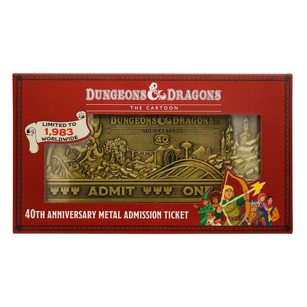 Dungeons & Dragons: The Cartoon Replica 40th  5060948290760