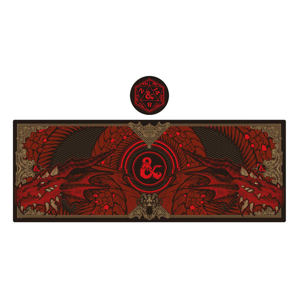 Dungeons & Dragons Desk Pad & Coaster Set Gra 5060948290845