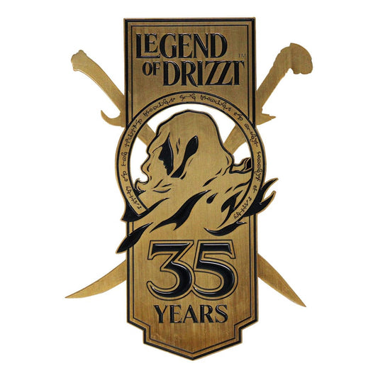 Dungeons & Dragons Metal Card 35th Anniversary Legend of Drizzt Limited Edition 5060948292016