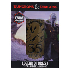 Dungeons & Dragons Metal Card 35th Anniversar 5060948292016