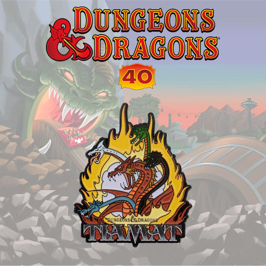 Dungeons & Dragons: The Cartoon Pin Badge 40th Anniversary Tiamat 5060948292450