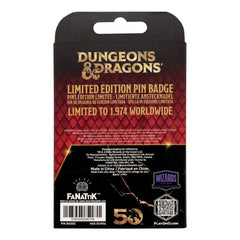 Dungeons & Dragons Pin Badge Alignment Spinner Coloured Limited Edition 5060948296106