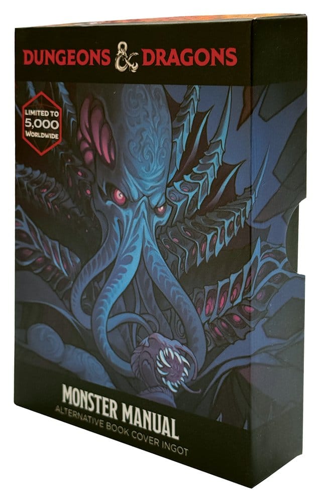 Dungeons & Dragons Ingot Monster Manual Alternate Cover Limited Edition      5060948297745