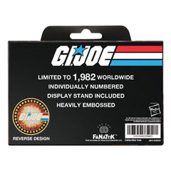 G.I. Joe Collectable Coin A Real American Hero 60th Anniversary 24k Gold Plated Limited Edition 5060948296403