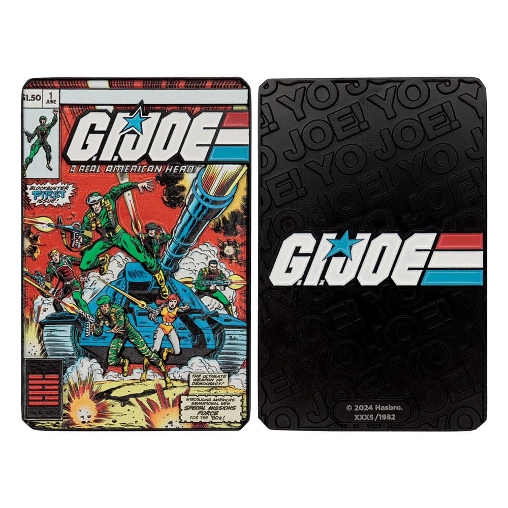G.I. Joe Ingot A Real American Hero #1 Limited Edition 5060948296410