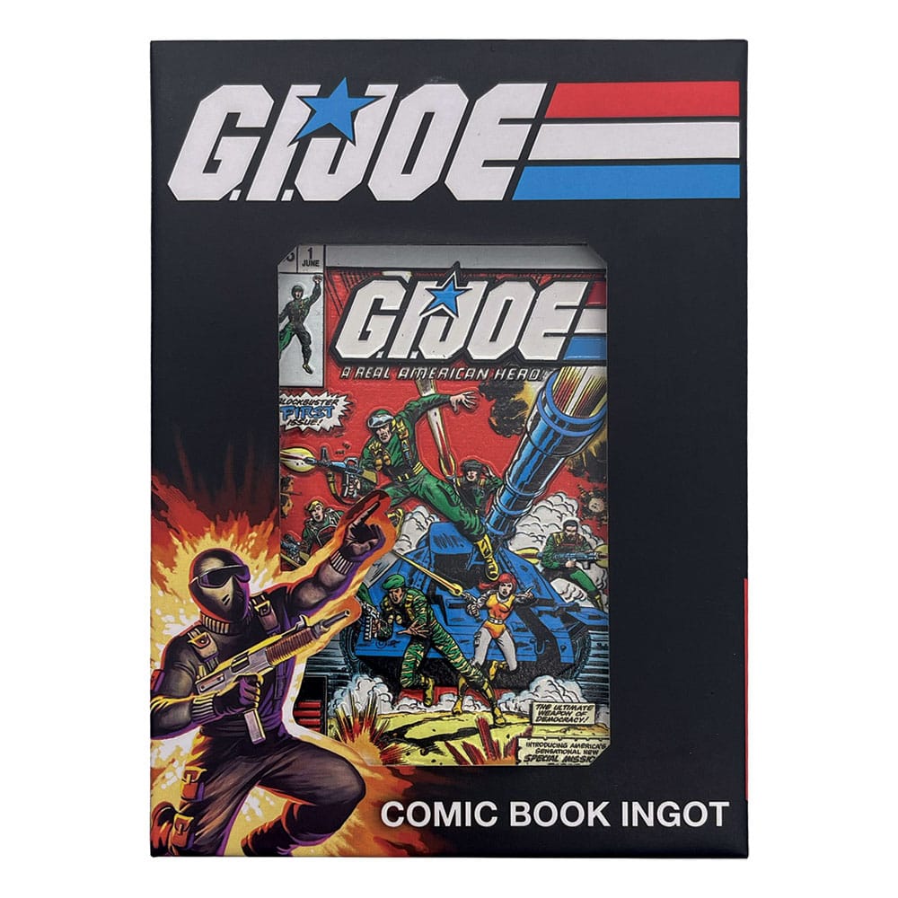 G.I. Joe Ingot A Real American Hero #1 Limited Edition 5060948296410
