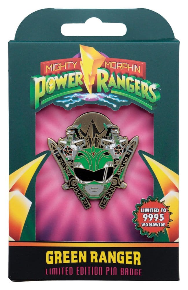 Power Rangers Pin Badge Green Ranger Limited Edition 5061114760711