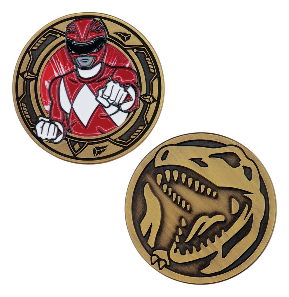 Power Rangers Collectable Coin Red Ranger Limited Edition 5061114760728