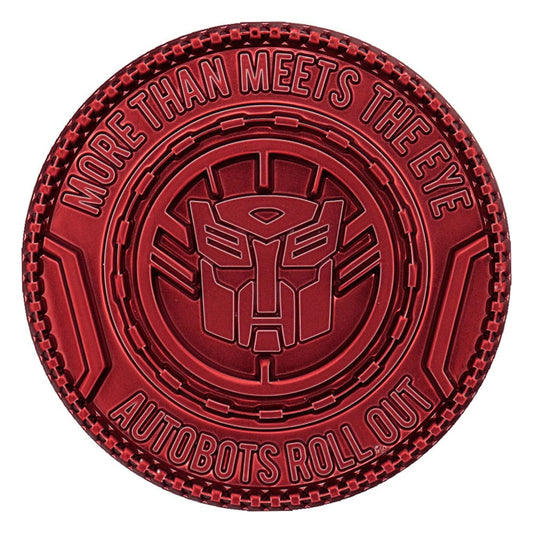 Transformers Medallion 40th Anniversary Autobot Edition 5060948294751