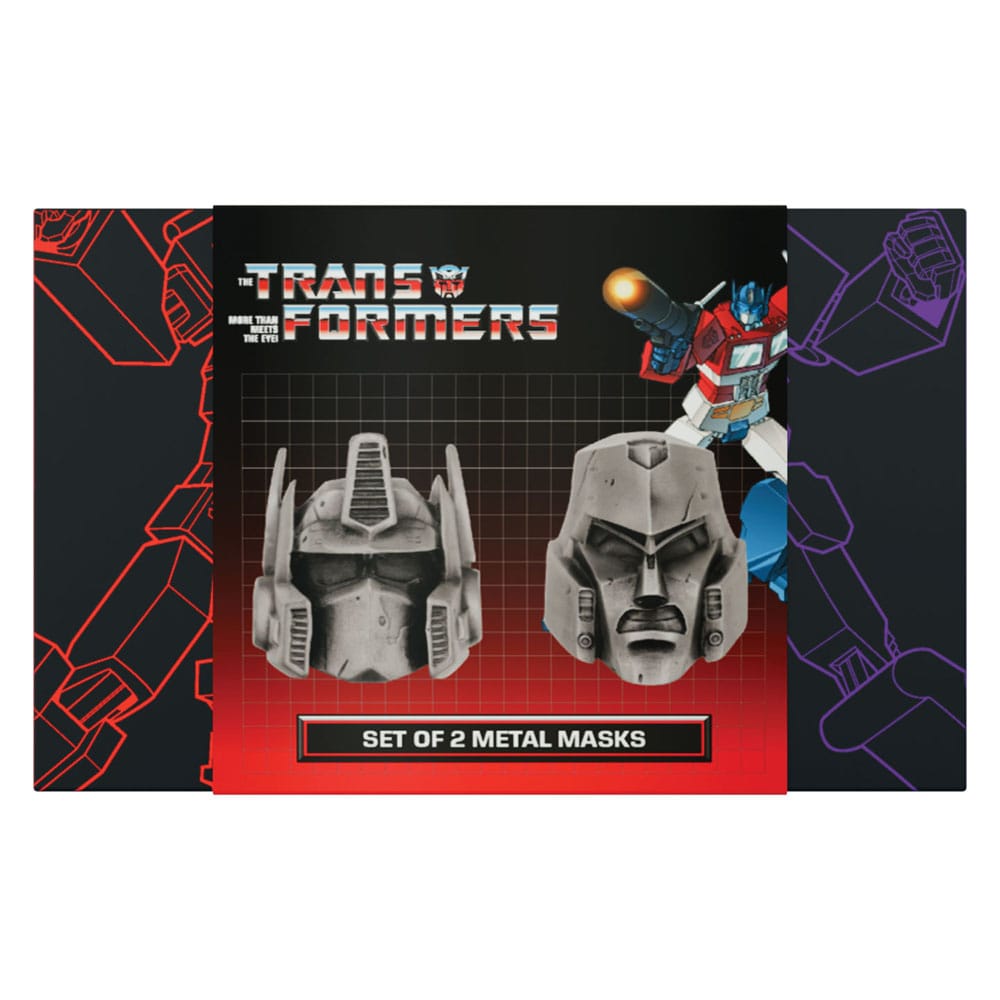 Transformers Replica Set of 2 Helmets Optimus Prime & Megatron Limited Edition 5060948296632