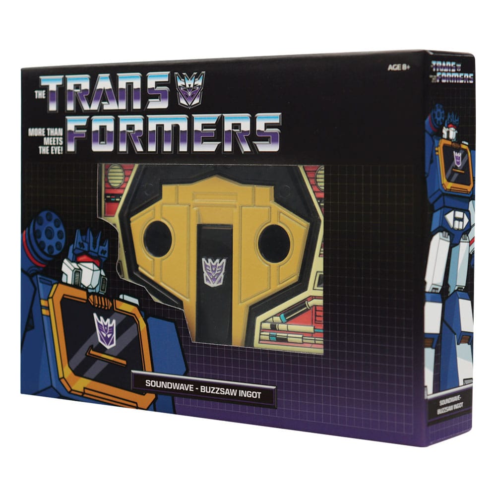 Transformers Replica Soundwave Cassette Limited Edition  5060948296649