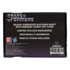 Transformers Replica Soundwave Cassette Limited Edition  5060948296649