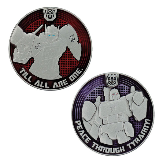 Transformers Generation 1 Collectable Coin G1 Autobots vs Decepticons Limited Edition 4 cm  5060948297493