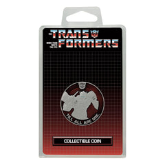 Transformers Generation 1 Collectable Coin G1 Autobots vs Decepticons Limited Edition 4 cm  5060948297493