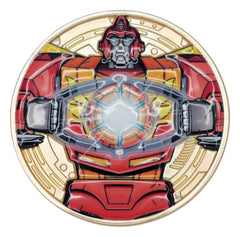 Transformers Collectable Coin The Movie 40th Anniversary Limited Edition 24k Gold Plated 5061114760933