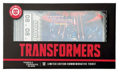Transformers Replica The Movie 40th Anniversary Movie Ticket Limited Edition 9 x 16 cm 5061114760940