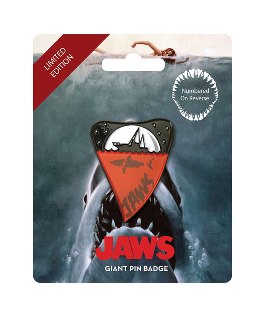 Jaws Pin Badge Limited Edition 5060662460593