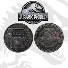 Jurassic World Collectable Coin Blue Limited Edition - Amuzzi