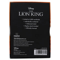 The Lion King Ingot Limited Edition 5060662469725