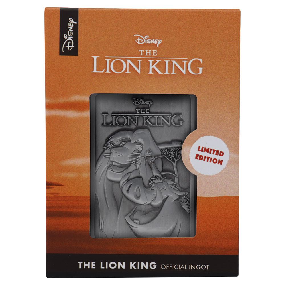 The Lion King Ingot Limited Edition 5060662469725