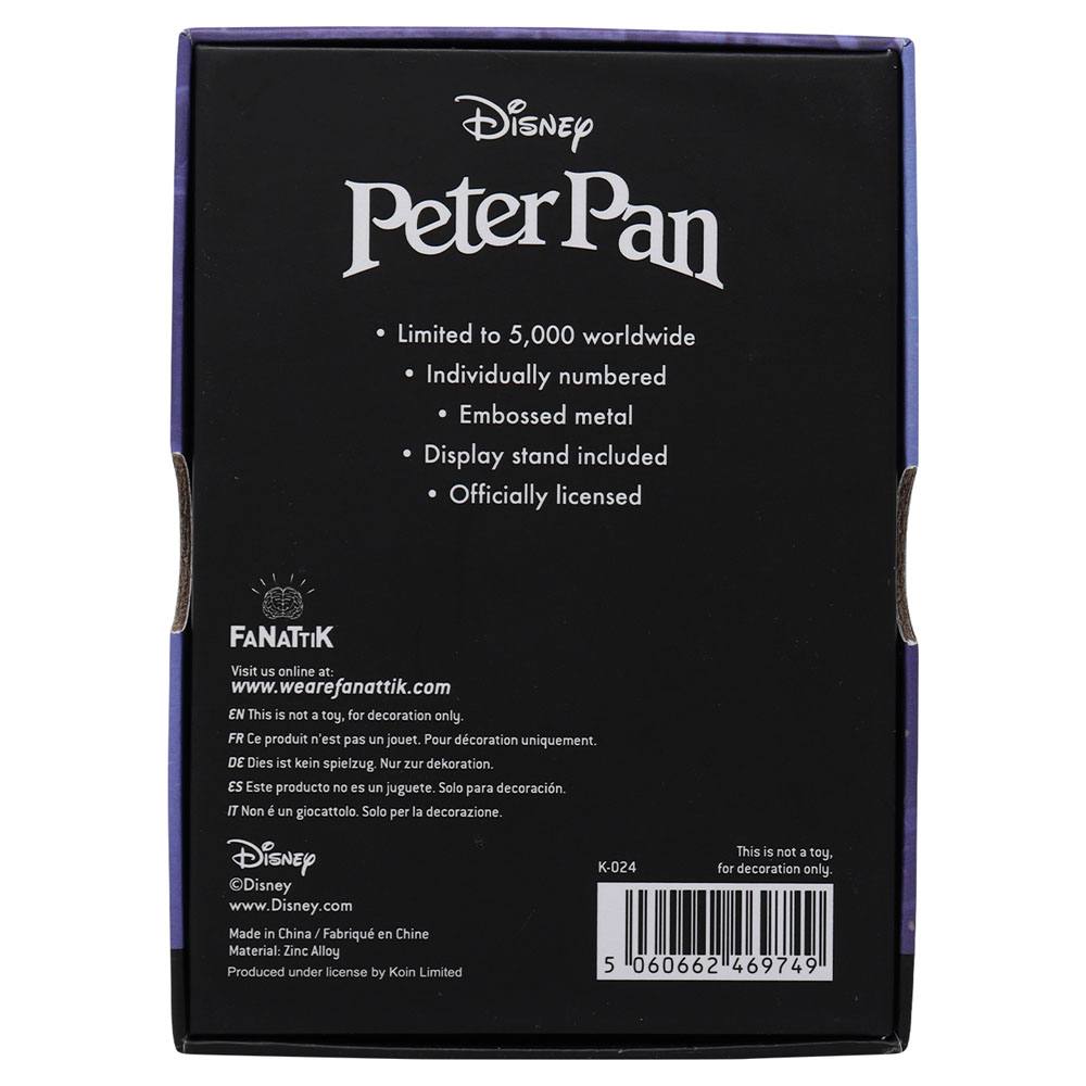 Peter Pan Ingot Limited Edition 5060662469749