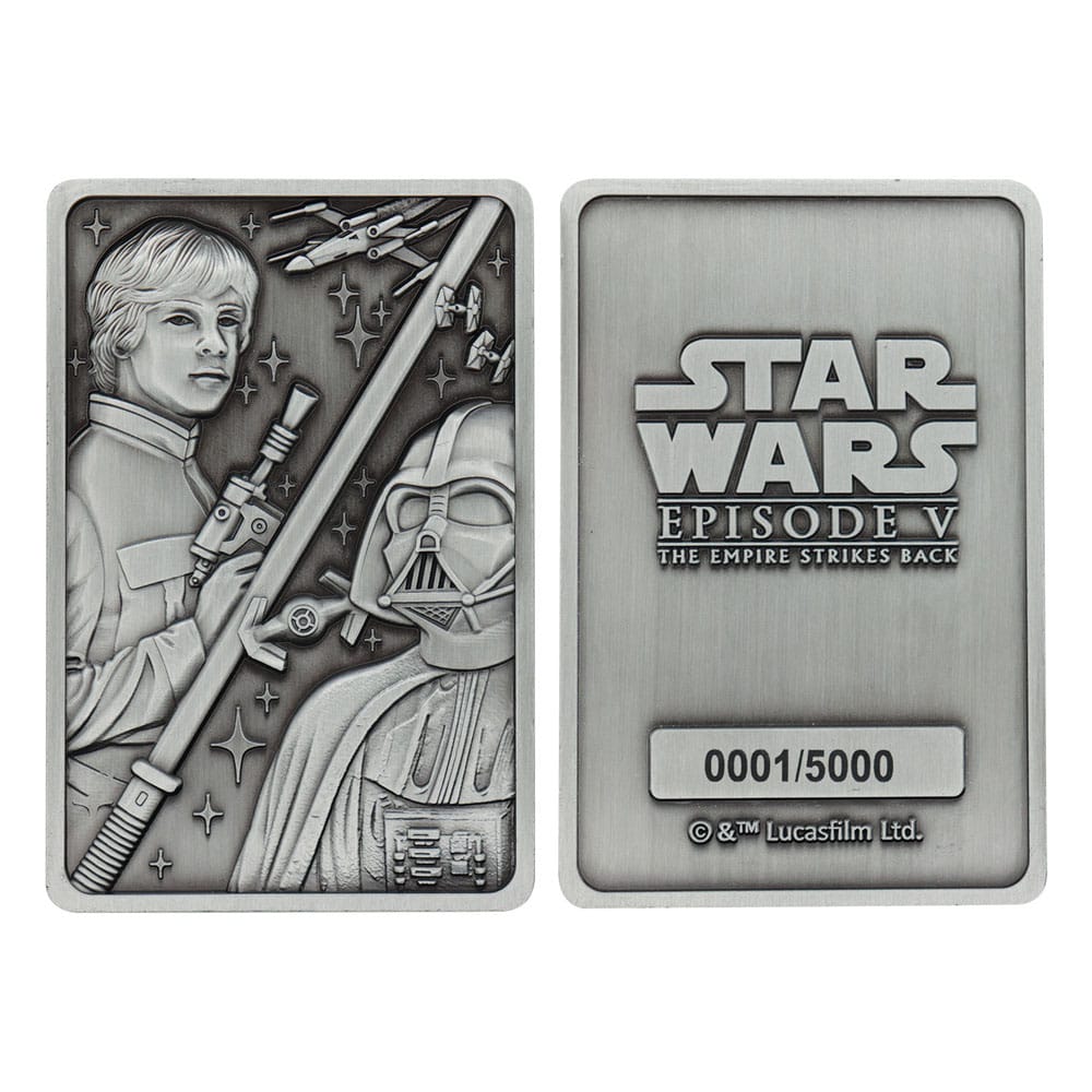 Star Wars Ingot Luke and Vader Limited Edition 5060948296816