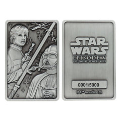 Star Wars Ingot Luke and Vader Limited Edition 5060948296816