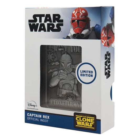 Star Wars: The Clone Wars Ingot Captain Rex Limited Edition 5060948296854