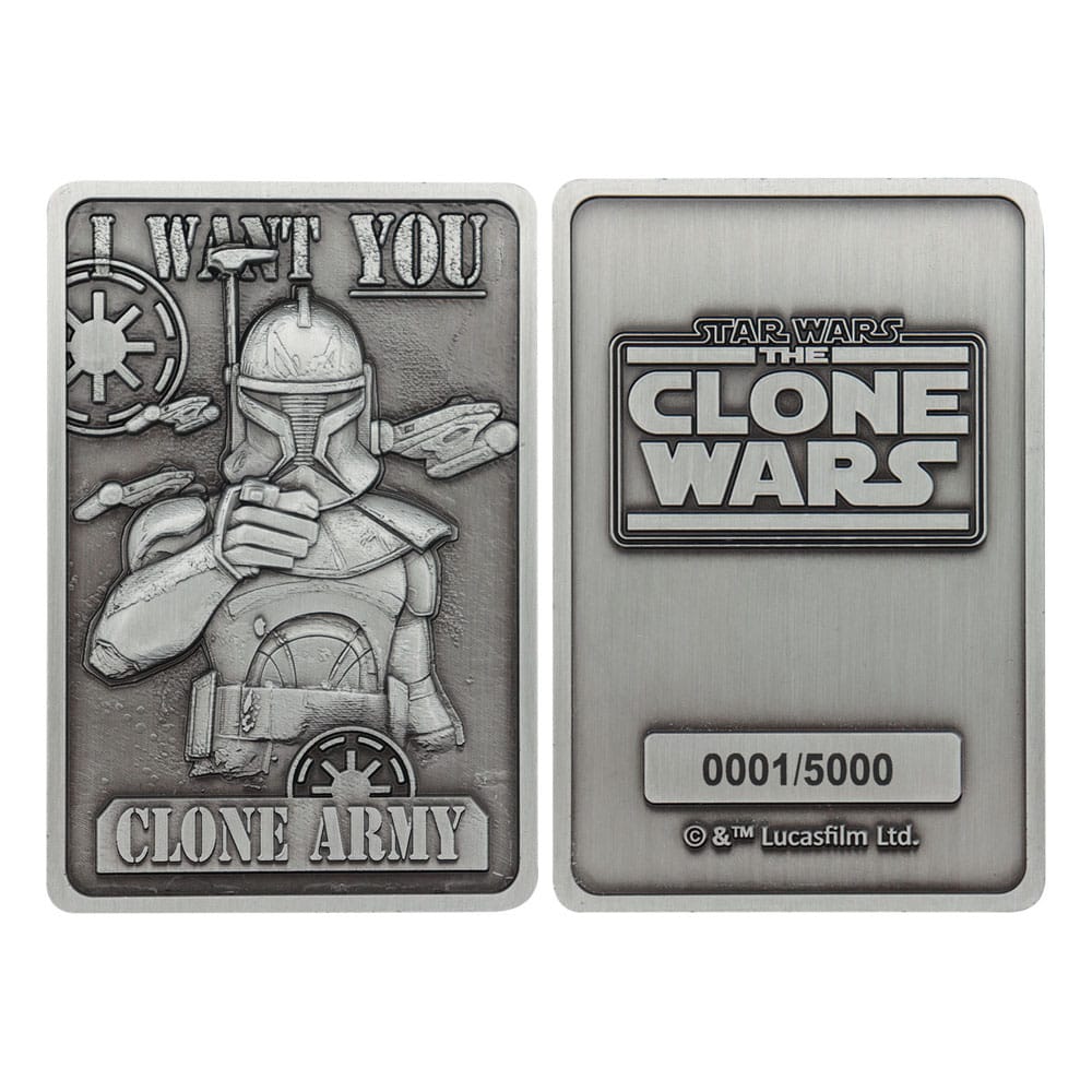 Star Wars: The Clone Wars Ingot Captain Rex Limited Edition 5060948296854